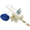 SKYPRO Set di Bastoncini Artificiali in Rattan con Fiori per Diffusore di Fragranze Senza Fuoco, Bastoncini per Diffusore di Oli Essenziali e Aromi, Bastoncini per Diffusore di Aromi Fai Da Te, Ornamenti per