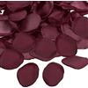 PATIKIL Petali di Rosa di Seta, 200 Pz Petali di Fiori Artificiali Petali di Rosa Finti per Matrimonio Spargimento Corridoio Sposa Decorazione Tavolo Notte Romantica, Rosso Vino Scuro