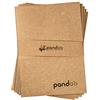 pandoo, set di 5 quaderni per appunti in formato A4, in 100% fibra di bambù, 40 fogli per quaderno, 21 x 29,5 cm A4