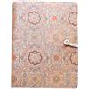 LIMEQKI Taccuino A5 Quaderno Ad Anelli, Quaderno Appunti Con Copertina in Tessuto Con Margherite E Pagine Interne Bianche per Diario, Diario Di Viaggio, Travel Journal, Lavoro (Stile Nazionale)