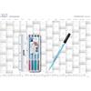 STAEDTLER Lumocolor 641 YP-1DE - Agenda da parete 2026, 4 colori + righello, lavabile a secco, per vacanze e festività, formato DIN A1, DEZ 25 + JAN 27, edizione speciale