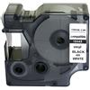 NEOUZA Compatible 18445 S0718620 for DYMO Rhino IND Black on White Vinyl Label Tape 19mm 3/4 1PK