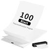 Yoosso Carta Termica Continua A4, 100 Fogli - Carta per Stampanti Termiche ad Asciugatura Rapida - Compatibile con Stampanti Termiche A4 per Documenti, Foto, Note ed Etichette