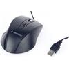 Gembird Mouse ottico Gembird MUS-4B-02 Usb 1200 dpi Nero [MUS-4B-02]