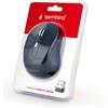 Gembird Mouse ottico Gembird senza fili, 1600 DPI, nano USB, nero [MUSW-6B-01]