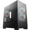 Deepcool Case DeepCool CG380 3F Midi-Tower mATX Nero [R-CG380-BKAGM3-G]