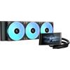 Deepcool Dissipatore cpu a liquido DeepCool LT360 Vision ARGB 360mm Nero [R-LT360VISION-BKAMMC-G-1]