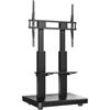 ONKRON Supporto tv Onkron TS2811E Mobile per tv doppio 50-120'' max 125kg Nero [TS2811E]