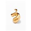 Desigual, Anello a spirale argentato, 14