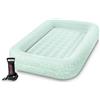 Intex 66810NP - Materasso Gonfiabile Lettino Baby, Casa e Viaggio, PVC, Multicolore, 107x168x25 cm