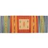 Jute & Co. Tappeto in Cotone, Multicolor, Lavabile in Lavatrice, 60X120