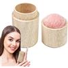 Jlobnyiun Scatola per aghi da cucito - Organizzatore per puntaspilli in legno, portaoggetti per ricamo fai-da-te, contenitore porta aghi artigianale con coperchio, accessorio decorativo per quilting | Uti
