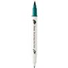 Pentel Brush Sign Pen Twin SESW30C - Pennarello in fibra, 2 punte simili a pennello, colore verde scuro (1 pezzo)