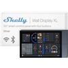 Shelly WALL DISPLAY XL ARGENTO 10.1" PANNELLO CONTROLLO SMART WIFI 4 PULSANTI RELÈ