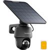 Reolink Telecamera Sorveglianza Esterno con SIM Card 4G LTE e Pannello Solare