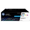 HP TONER ORIGINALI 131A NERO CIANO GIALLA MAGENTA U0SL1AM CONFEZIONE DA 4 CAPACITÀ