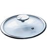 Bastilipo Coperchio in vetro in acciaio inox con vetro temperato da 20 cm di diametro