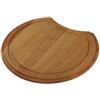 CM PRONTA CONSEGNA - SPEDIZIONE IMMEDIATA Tagliere in legno iroko diametro mm 375 per lavello CM 094011 XXXXX