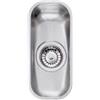 CM PRONTA CONSEGNA - SPEDIZIONE IMMEDIATA Lavello da Incasso 1 Vasca Monovasca 145 x 335 mm Sottotop Acciaio Inox satinato CM CINZIA SOTTOTOP 011952.X0.01.2016 011952 XCSSX