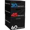 DIAMOND JK SET 3 PLYO BOX SOFT COMPONIBILI - 3 ALTEZZE 60 / 45 Stackable Boxes