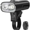 MAGICSHINE FANALINO ANTERIORE A LED BIANCO RAY 160 luce con comando remoto