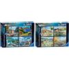 Ravensburger Happy Days Collection No.1 Look North 4x 500 Piece Jigsaw Puzzle Ag