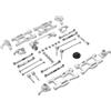 Full Metal Aggiornamenti Kit di Parti di Misura WLtoys 144001 1:12 Bracci
