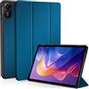 EasyAcc Custodia Cover Compatibile con Xiaomi Redmi Pad 2 11 Pollici -Ultra Sottile con Cover Leggero Supporto in Pelle PU Case, Blu pavone