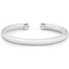 Nomination® - Bracciale Donna Bianco, Collezione Essenzia, Caucciù Sintetico e Argento 925, Regolabile, Elegante e Resistente, Idea Regalo, Casual, Stile Minimal, Confezione Originale