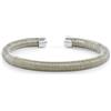 Nomination® - Bracciale Donna Verde, Collezione Essenzia, Caucciù Sintetico, Acciaio e Argento 925, Regolabile, Elegante e Resistente, Idea Regalo, Stile Minimal, Confezione Originale