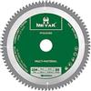 METAK HM - Lama per sega circolare 254 x 30 mm, 80 denti per alluminio, multi-materiale, 254 x 30, ideale per legno, laminato, MDF, plastica e rame, compatibile con Metabo, Bosch e molte altre marche