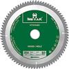 METAK HM Lama per sega circolare 254 x 30 mm, 80 denti per legno - Compatibile con Metabo, Bosch e molte altre marche Lama per sega 254 mm Tagli precisi nei materiali in legno