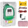 YYYuYong 10KM Recinzione elettrica per animali con 200MT PER Recinti elettrici ,2J elettrificatore per recinto elettrico,220V recinti elettrici per Galline Pecore maiali Volpi,Per azienda agricola giardino