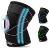 LOW&EE Tutore Ginocchio con Stabilizzatori Laterali e Gel Pad, Ginocchiera per Menisco e Legamenti, Neoprene Traspirante Antiscivolo, Ginocchiera Ortopedica per Uomo e Donna, Taglia Unica (Nero/Rosa)