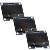 AZDelivery AZ-Delivery Display da 1,3 pollici OLED I2C 128 x 64 pixel compatibile con Arduino e Raspberry Pi, 3x OLED