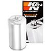 K&N Filtro Olio Powersports - Avvitabile Cromo 76x152mm compatibile con Harley Davidson (KN-173C)