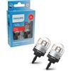 Philips Ultinon Pro7000 LED lampadina di segnalazione per auto, W21W, Rosso, 12V/24V, Versione attuale