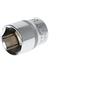 GEDORE Red Inserto per Chiave a Bussola, Attacco 1/2 pollici, 12.5 mm, Bocca Esagonale, Chiave a Bussola 24 mm, Utensile, R610002406, Acciaio