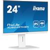 iiyama Monitor XUB2497HSN-W2-23.8, IPS, 1920 x 1080/100Hz, 1H1DP1C, HAS, RJ45
