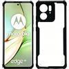 KEJI Cover antiurto per Motorola Edge 40 con airbag rinforzati ai quattro angoli. Tagli precisi e aderisce perfettamente al telefono.