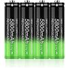 Generic 3.7V 5800mAh Batterie Batteria Ricaricabile Per Torcia a LED, Faro, Dispositivi Elettronici-4pcs