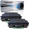 alphaink 2 Toner D203E MLT-D203E SU885A per stampanti Samsung M4070FR M4020ND ProXpress SL-M3820ND SL-M3870FD SL-M4020NX SL-M4070FR SL-M3320ND SL-M3370FD SL-M3870FD (10000 Copie l'uno)