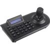 Yunseity Controller Joystick Telecamera PTZ, Tastiera Controller Telecamera PTZ con Joystick 3D, Schermo LCD, per Telecamere Dome IP PTZ (Spina UE)
