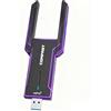 COMFAST Adattatore USB Wireless/Chiavetta WiFi/Adattatore USB WiFi 6 Tri-Band 5400Mbps, con Dual Antenna Alta Guadagno, OFDMA, MU-MIMO, WPA3, USB 3.0 Plug and Play per Windows 10/11, Senza Driver