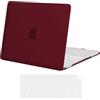 MOSISO Custodia Compatibile con MacBook Neo 13 Cover A18 Pro 2026 A3404 | Copritastiera&Antigraffio Rigida Case per MacBook Neo 13 pollici, Ideale per Ufficio&Viaggi, Borgogna