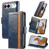 MOJIA Cover per ZTE Nubia Air Pro, PU Custodia Antiurto Resistente ai Graffi, Custodia Flip Portafoglio per Telefono con Supporto e Slot per Schede. Blu