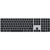 Apple Magic Keyboard con Touch ID e tastierino numerico: Bluetooth, ricaricabile. Compatibile con i computer Mac con chip Apple; Inglese internazionale, tasti neri