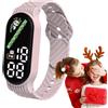 Generic Orologio fitness per bambini - orologio touch screen, tracker portatile accurato, cardiofrequenzimetro, contapassi, calorie bruciate, orologio digitale intelligente dal design moderno per ragazzi e