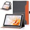 DLveer Custodia Cover Universale per Doogee Tab A9/A9Pro/A9+/A9 Pro+/Doogee U11/U11 Pro/U10/Blackview/Tabwee Tablet,Rotante Angoli Multipli Universale Cover per Tablet 10-11 Pollici,Nero