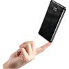 EVARY Mini Power Bank 12000mAh con 3 Uscite e 2 Ingressi Ricarica Rapida 22.5W Caricabatterie Portatile con USB C,Carica Batterie Portatile, powerbank potente per iphone, Samsung